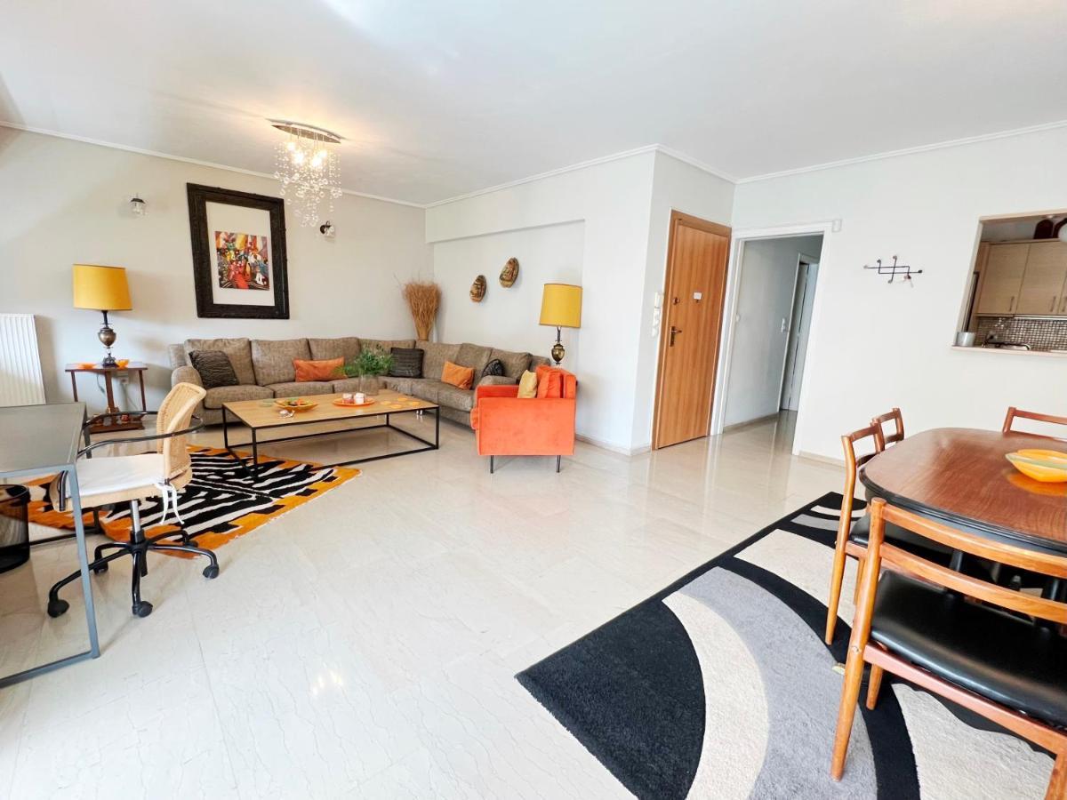Peaceful Apartment By Flisvos Marina By Athenian Homes Eksteriør bilde