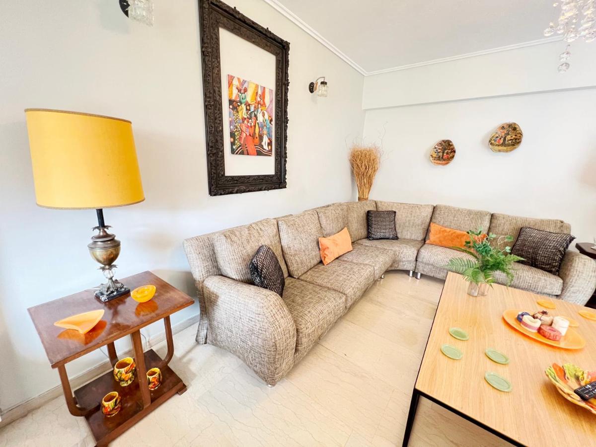 Peaceful Apartment By Flisvos Marina By Athenian Homes Eksteriør bilde
