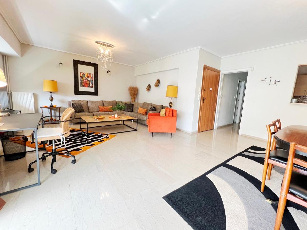 Peaceful Apartment By Flisvos Marina By Athenian Homes Eksteriør bilde